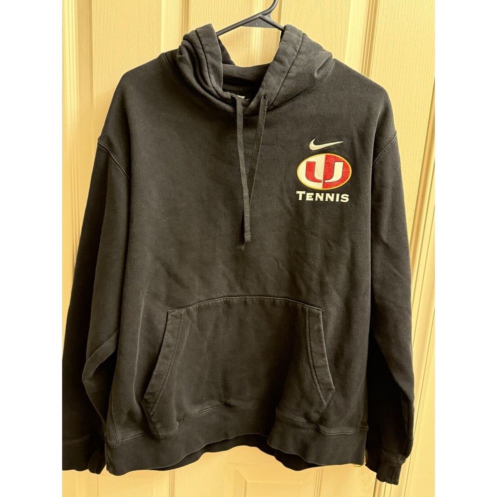Nike University High School Tennis Black Hoodie XL